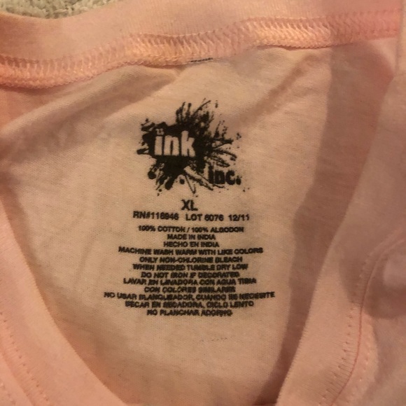 Unicorn Girls Tee Shirt XL pink comfortable - Picture 3 of 4